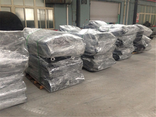 18-24 মি লম্বা ভাল বায়ু tightness কাস্টমাইজড দৈর্ঘ্য OEM জাহাজ লঞ্চিং রাবার এয়ারব্যাগ