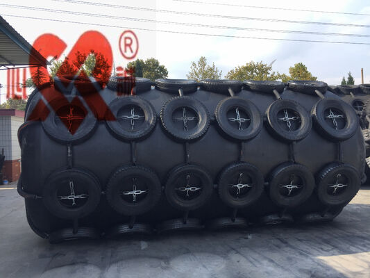 24 মাসের সময়কালের ফোম-পূর্ণ ফেন্ডার D3.0m X L5.0m, 60 শতাংশ ডিফ্লেকশন, টেকসই মেরিন ডক সুরক্ষা সমাধান